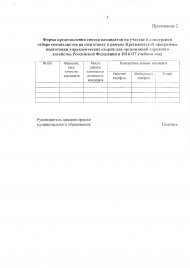 О конкурсном отборе специалистов для участия в Президентской программе подготовки управленческих кадров на 2016/17 учебный год